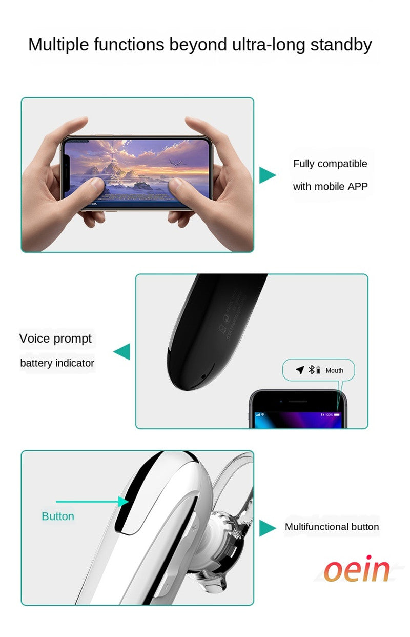 Bluetooth Headset Single And Binaural Wireless Bluetooth Men And Women