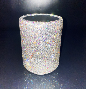 High Grade Diamond Inlaid Makeup Brush Set