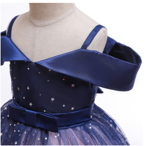 New European And American Children's Clothing Aisha Princess Dress