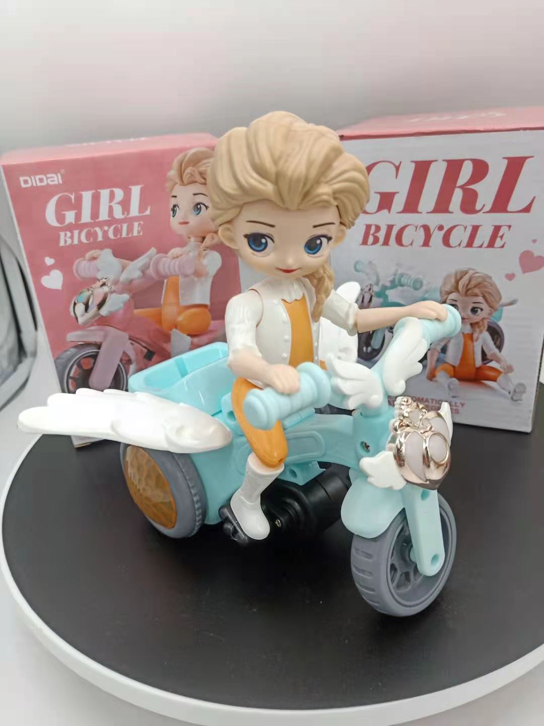 Electric Stunt Spinning Tricycle Toy For Children