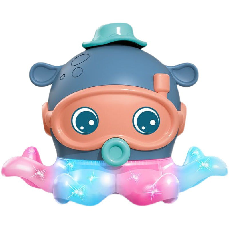 Suspended Blowing Ball Octopus Parent-Child Electric Toy