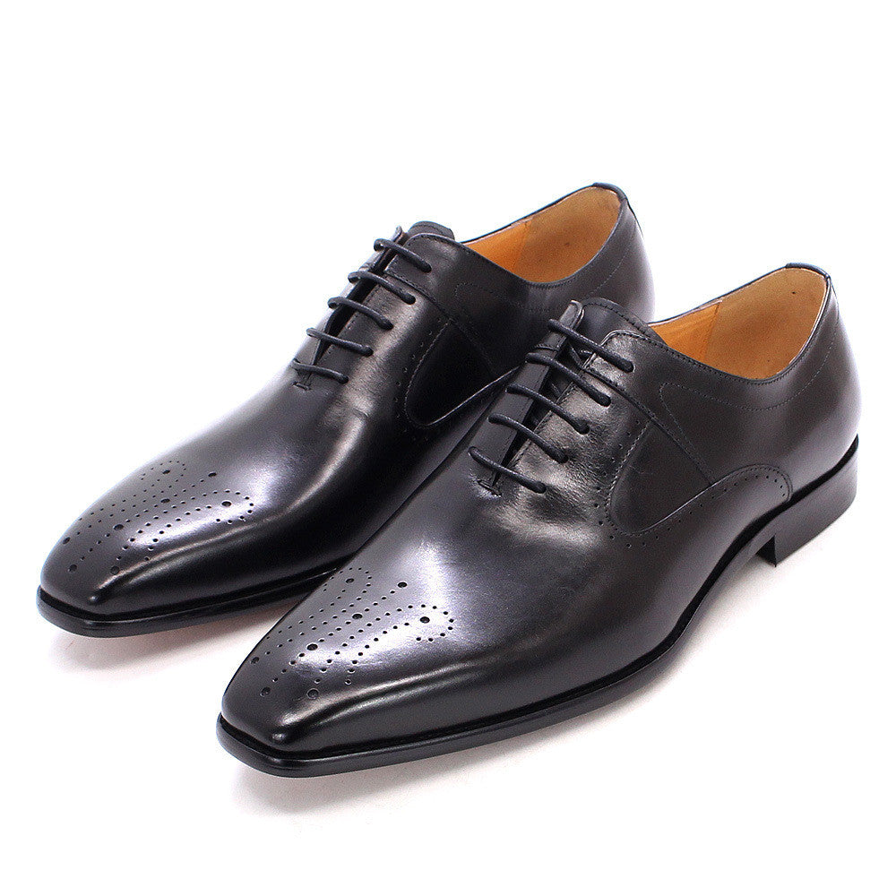 Classic Business Formal Leather Shoes Cross-border Men's Shoes