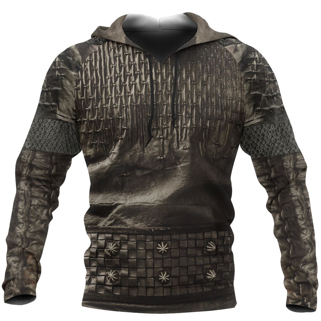 God Of War Men's Armor Printed Sweater Long Sleeve Sweater