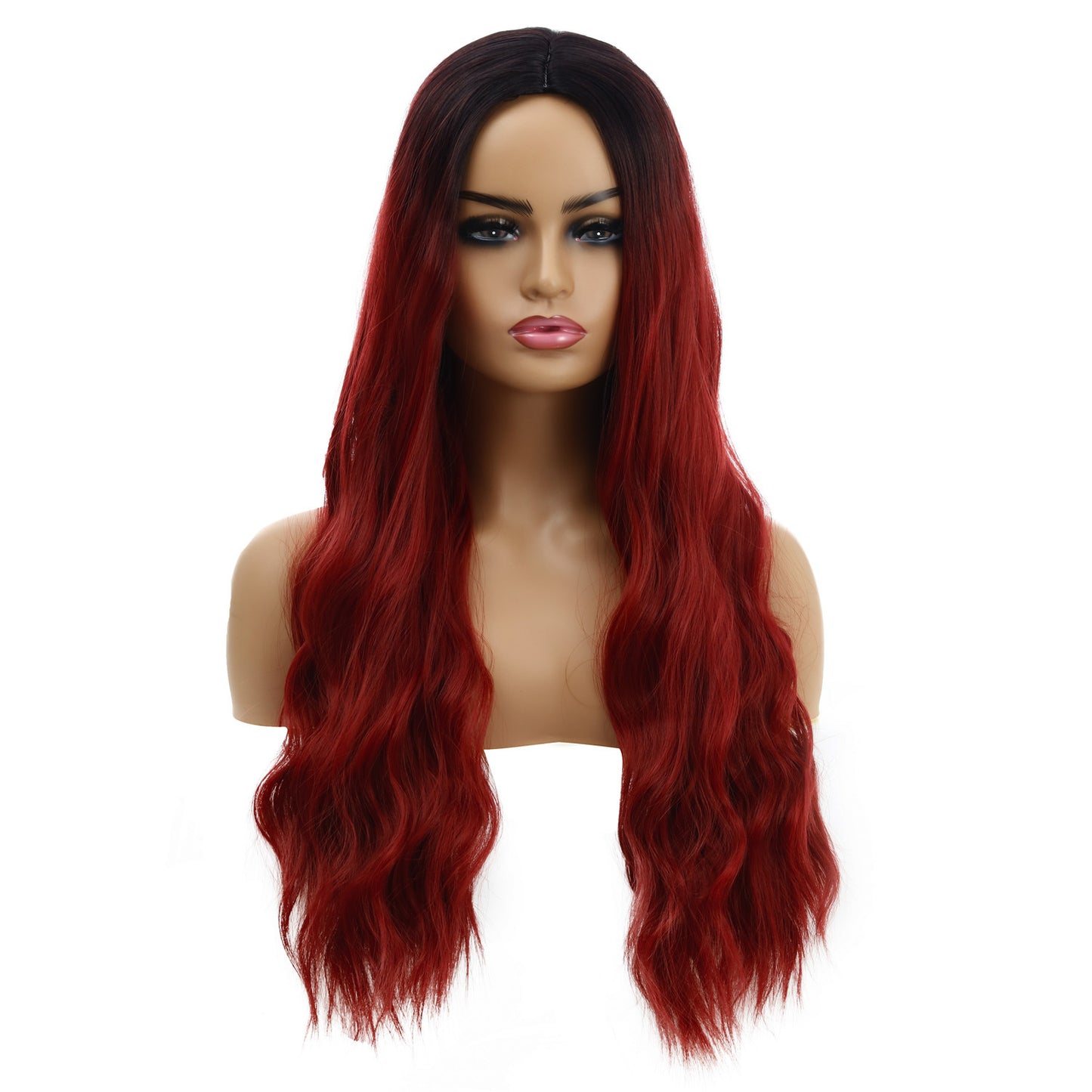 European And American Female Wigs, Wavy Curly Hair, Ladies Wig Head