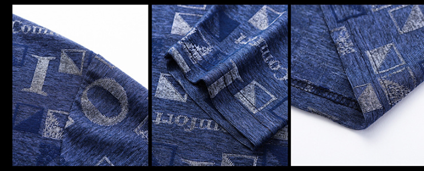 Printed T-shirt Men's Long Sleeve Bottom Shirt