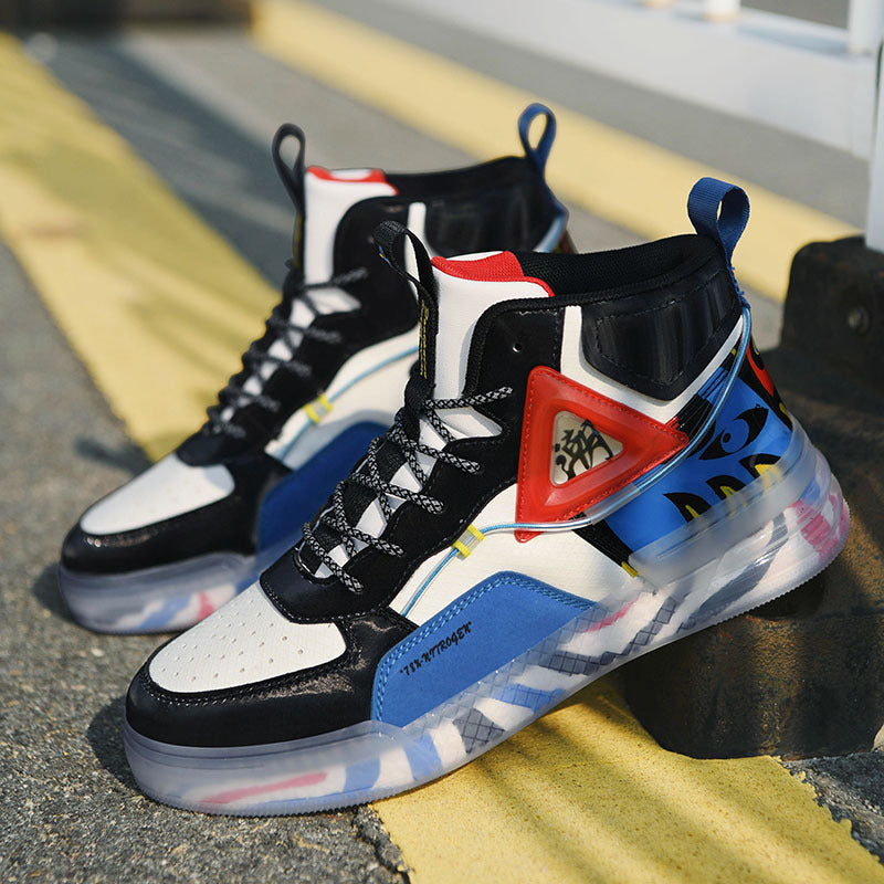 Facebook Leather Luminous Men's Shoes