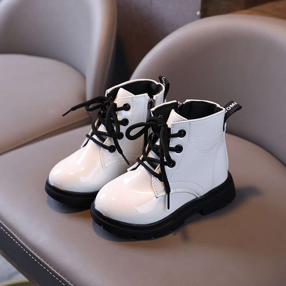 Boys' Fashion Children's Canvas Boots