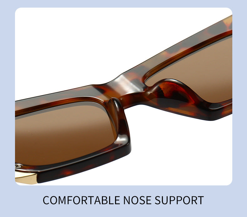 European And American Street Shooting Ins Net Red Model Square Sunglasses