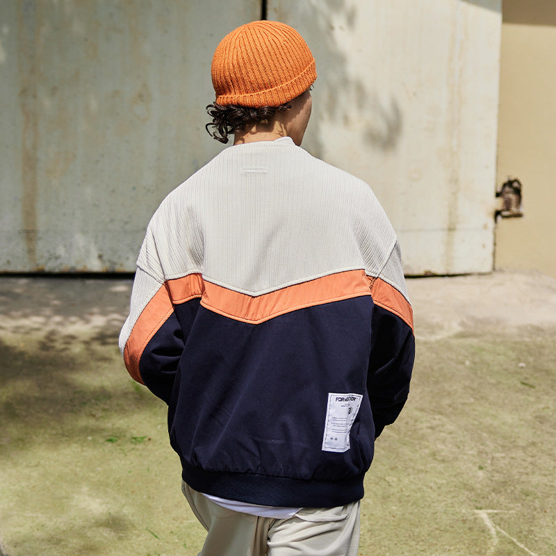 Vintage Patchwork Irregular Embroidery Label Jacket