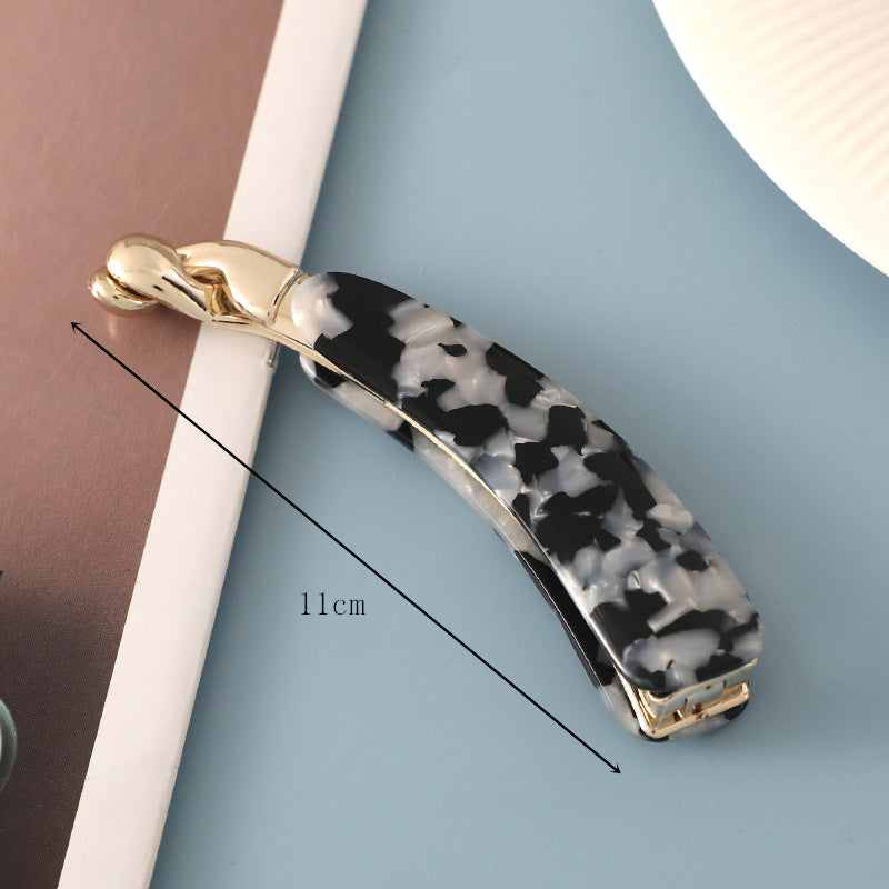 Acetate Sheet Banana With Ponytail