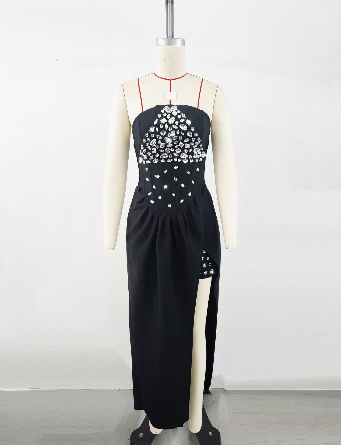 European And American Style Diamond Evening Dress
