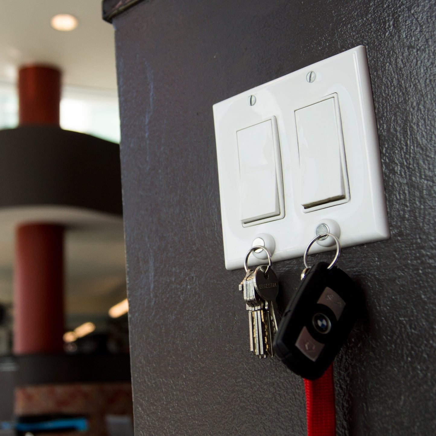 Magnetic Adsorption Key Storage Hook Wire Fixer