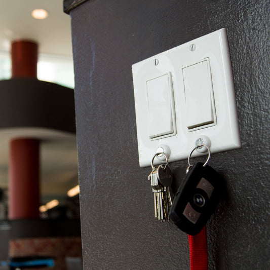 Magnetic Adsorption Key Storage Hook Wire Fixer