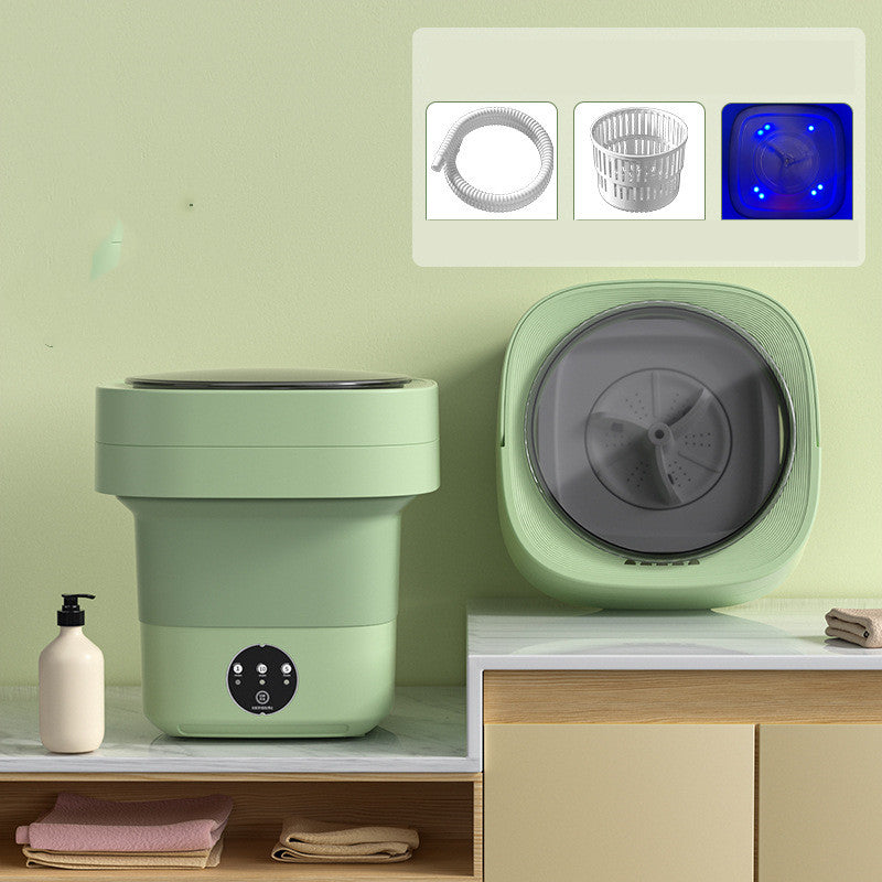 Mini Foldable Washing Machine for Baby clothes, Underwear Washing Machine Big Capacity 3 Models With Spinning Dry luxurioutlet.com